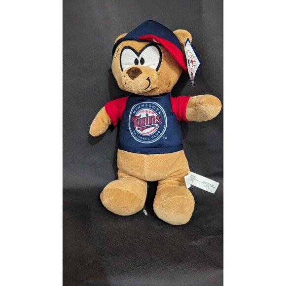 Minnesota Twins Plush Bear 12" Baseball New Genuine Merchandise Good Stuff - Picture 1 of 7